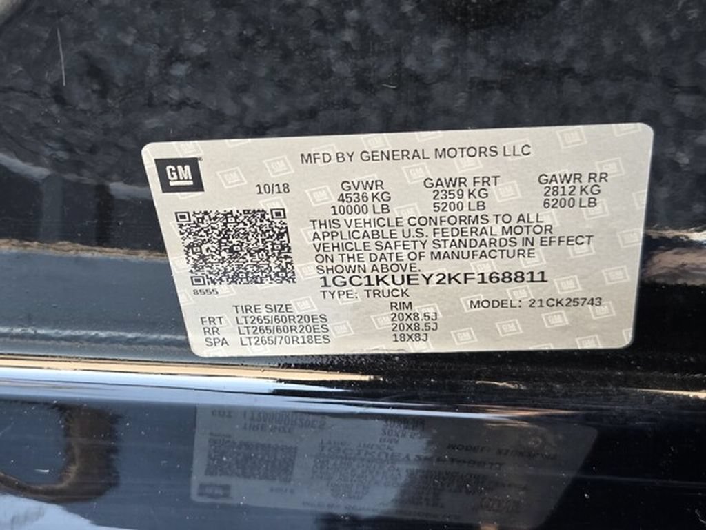 Used 2019 Chevrolet Silverado 2500 High Country w/ Duramax Plus Package AWD/4WD image 16