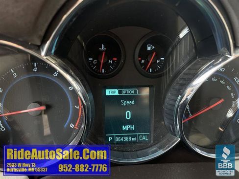Used 2014 Chevrolet Cruze LTZ w/ Enhanced Safety Package FWD image 17