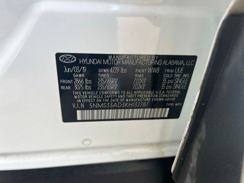 Used 2019 Hyundai Santa Fe SEL FWD image 29