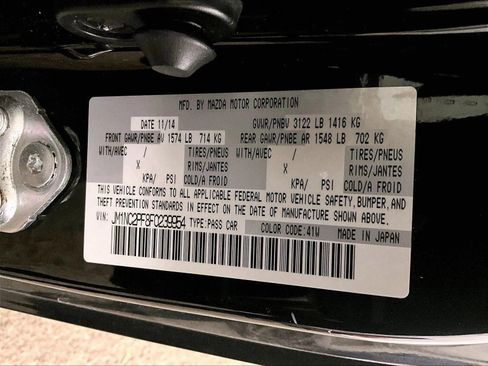 Used 2015 MAZDA MX-5 Miata Grand Touring image 31