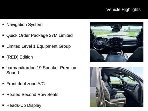 Used 2023 RAM 1500 Limited w/ (RED) Edition AWD/4WD image 12
