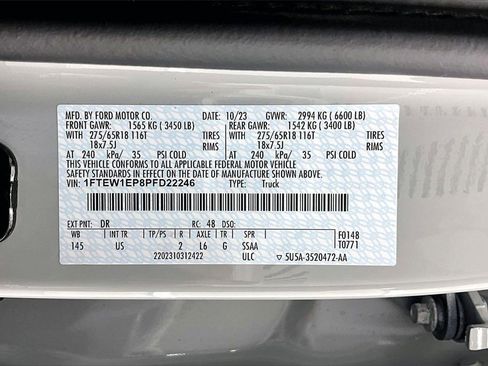 Used 2023 Ford F150 XLT w/ Equipment Group 302A High image 36