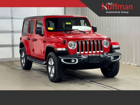 Used 2019 Jeep Wrangler Unlimited Sahara AWD/4WD image 1