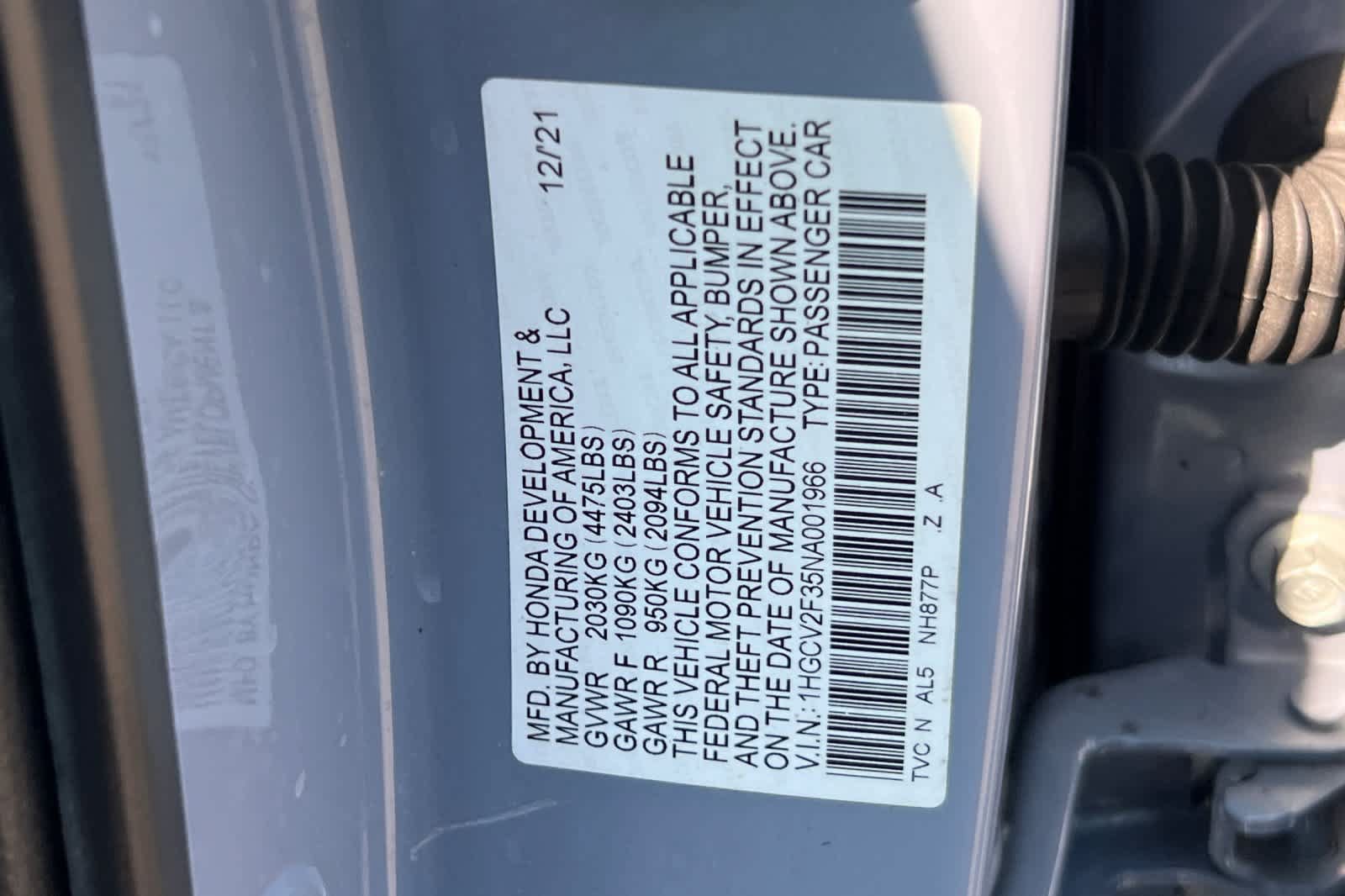 Used 2022 Honda Accord Sport image 32