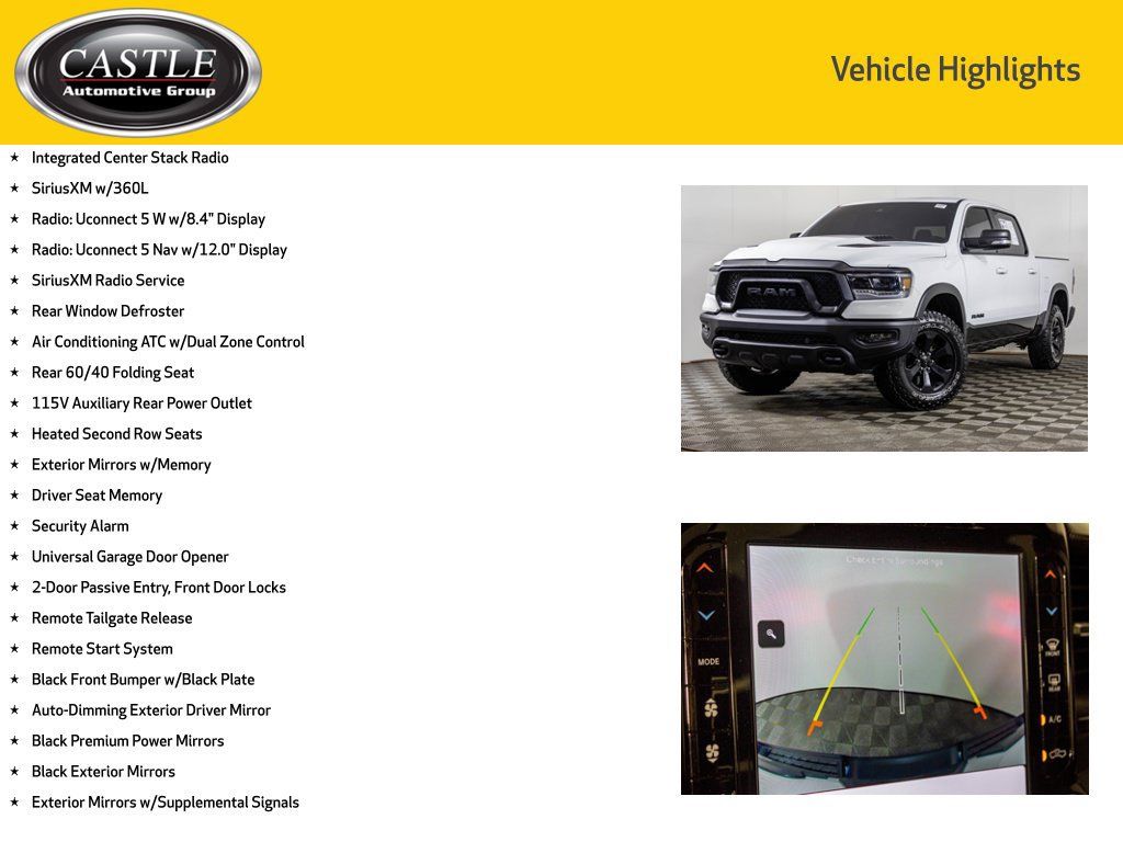 Used 2022 RAM 1500 Rebel w/ Rebel Level 2 Equipment Group AWD/4WD image 20