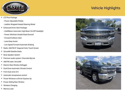 Used 2017 Chevrolet Silverado 1500 LTZ w/ Sport Package AWD/4WD image 4