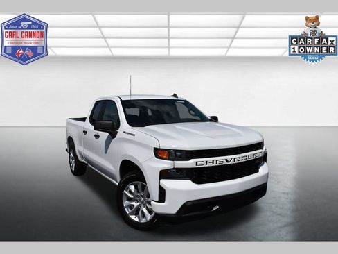 Used 2021 Chevrolet Silverado 1500 Custom RWD image 1