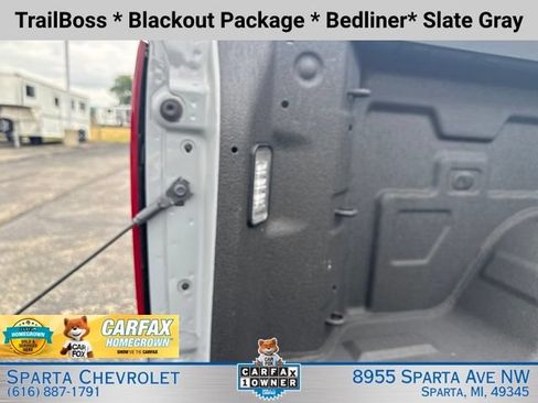 Certified 2024 Chevrolet Silverado 1500 Custom Trail Boss w/ Turbomax Blackout Package AWD/4WD image 32