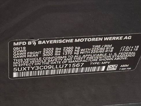 Used 2020 BMW X3 sDrive30i RWD image 17