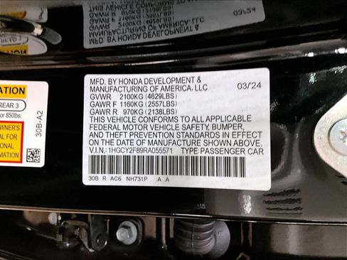 Used 2024 Honda Accord Touring image 35