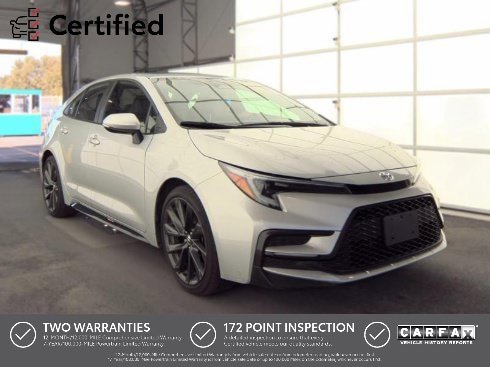 Used 2024 Toyota Corolla XSE FWD image 1