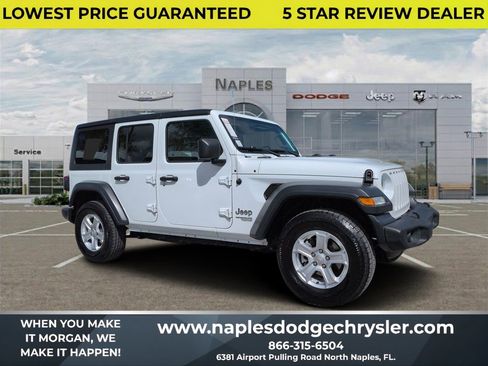 Used 2018 Jeep Wrangler Unlimited Sport S AWD/4WD image 1