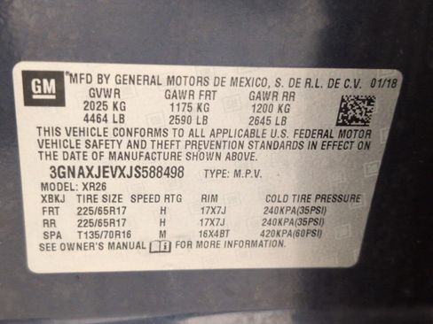 Used 2018 Chevrolet Equinox LT FWD image 27