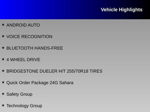 Used 2024 Jeep Wrangler Unlimited Sahara w/ Technology Group AWD/4WD image 12