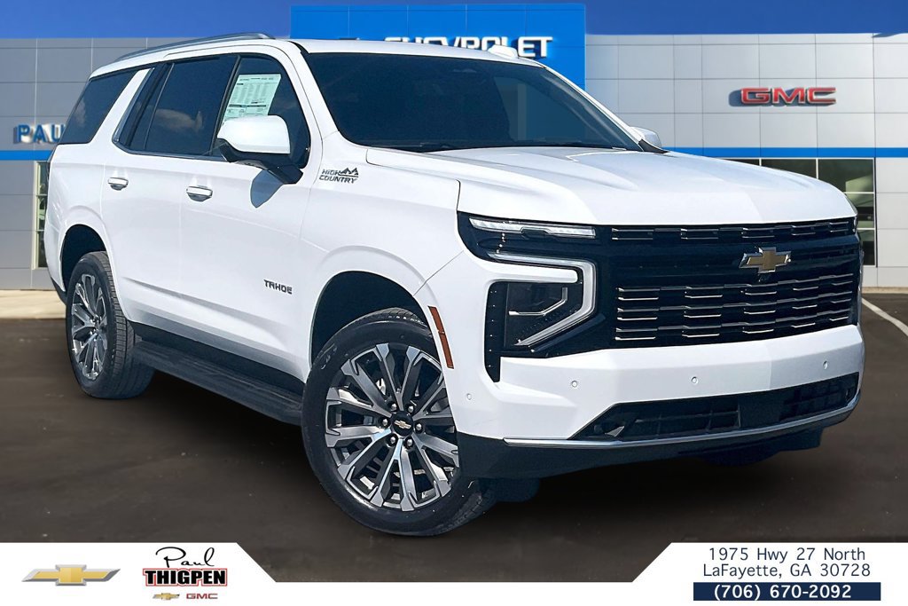 New 2027 Chevrolet Tahoe High Country w/ Sun And Tow Package AWD/4WD image 1