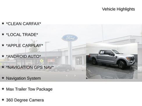 Used 2022 Ford F150 XLT w/ Equipment Group 302A High image 19