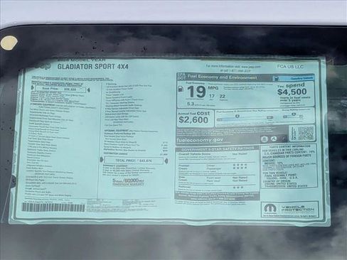 New 2026 Jeep Gladiator Sport image 17