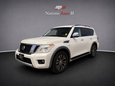 Used 2017 Nissan Armada Platinum w/ Captain Seat Package AWD/4WD image 1