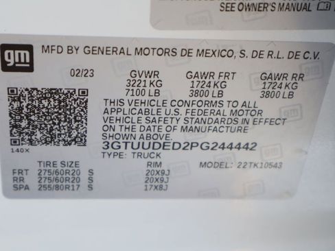 Certified 2023 GMC Sierra 1500 SLT w/ SLT Premium Package image 34