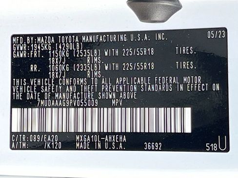 Used 2023 Toyota Corolla Cross XLE w/ Convenience Package FWD image 33