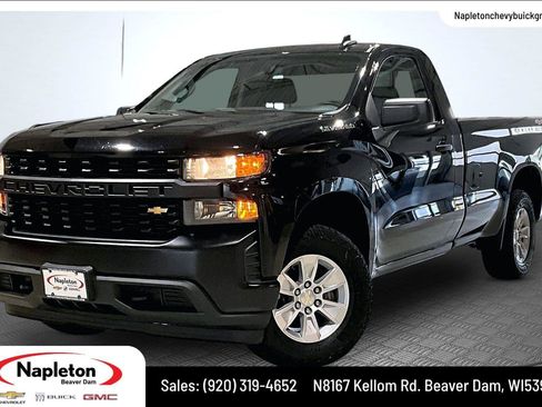 Used 2021 Chevrolet Silverado 1500 W/T w/ WT Value Package AWD/4WD image 1