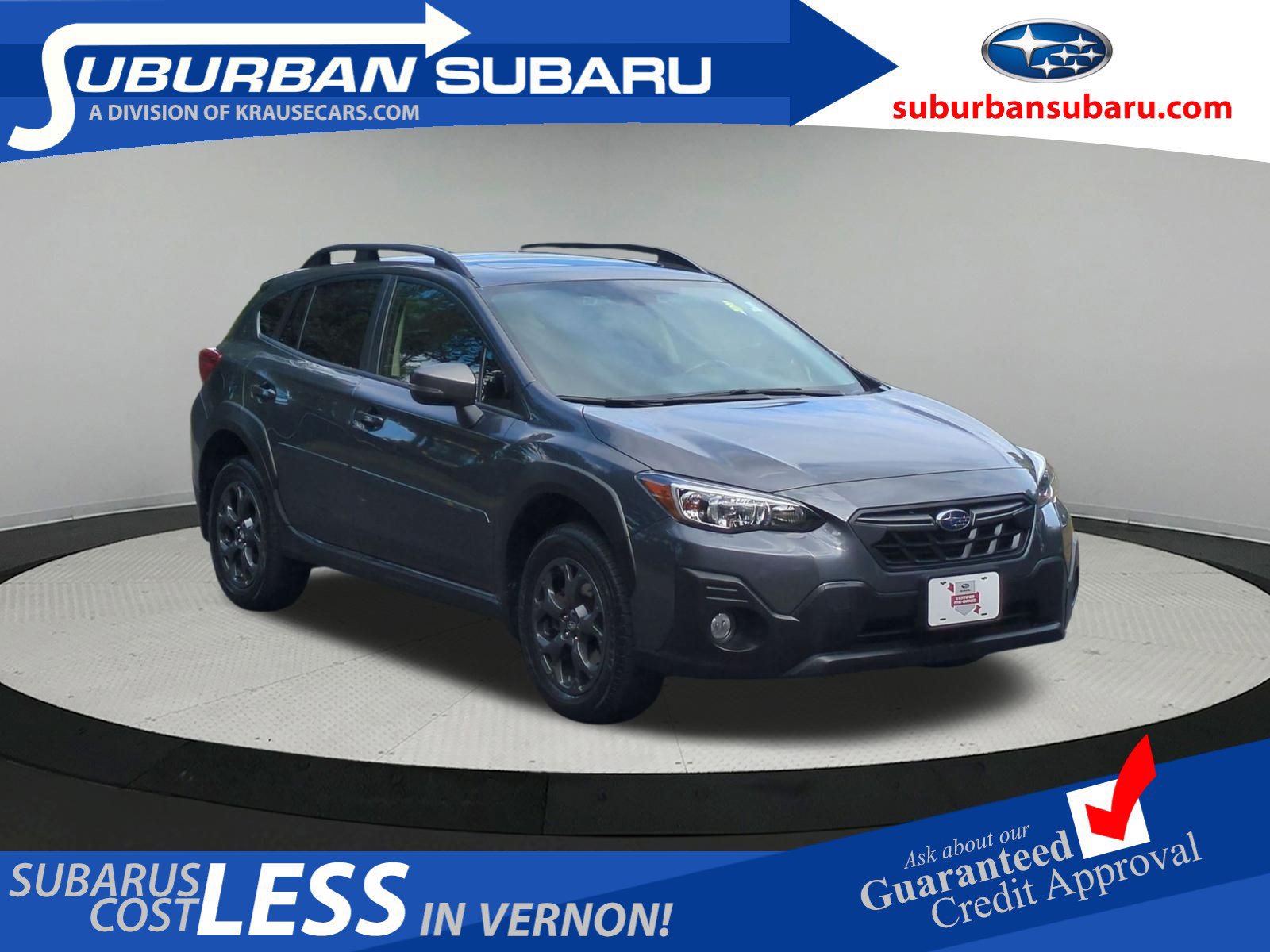 Certified 2022 Subaru Crosstrek 2.5i Sport w/ Moonroof Package AWD/4WD image 1
