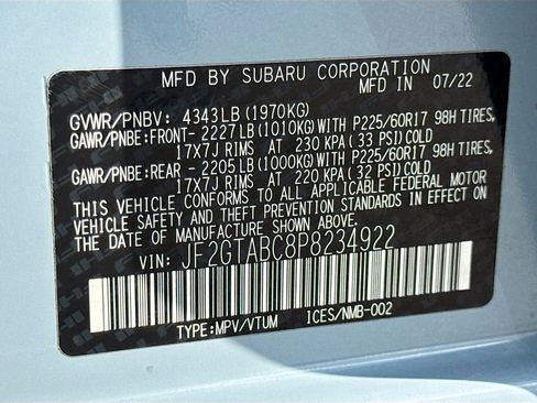Certified 2023 Subaru Crosstrek 2.0i image 41