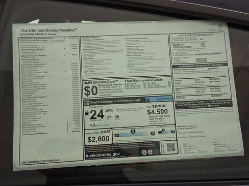 New 2026 BMW 840i w/ M Sport Professional Package RWD image 31