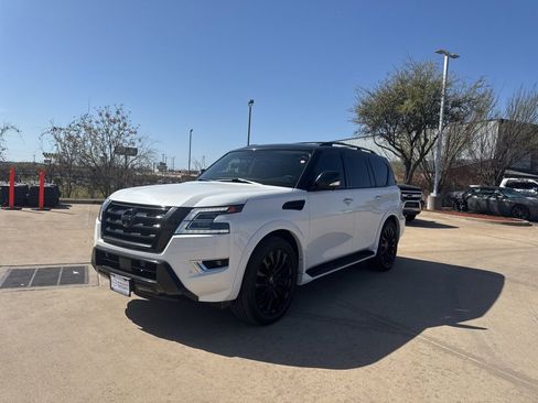 Certified 2023 Nissan Armada Platinum w/ Captain's Chairs Package image 1