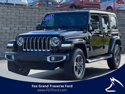 Used 2023 Jeep Wrangler Unlimited Sahara w/ LED Lighting Group