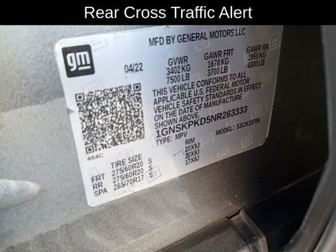 Certified 2022 Chevrolet Tahoe Z71 w/ Z71 Off-Road Package image 39