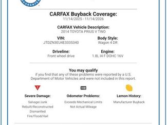 Used 2014 Toyota Prius V Two video 2