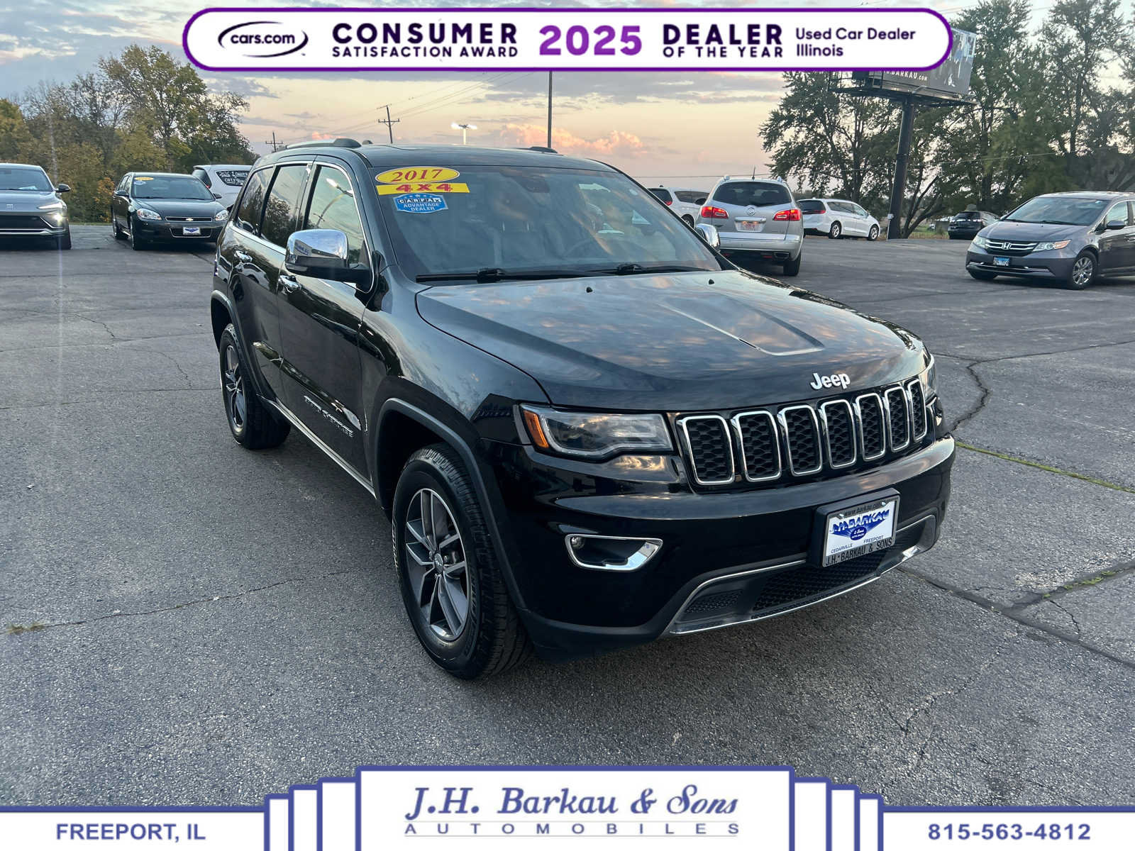 Used 2017 Jeep Grand Cherokee Limited w/ Luxury Group II AWD/4WD image 1