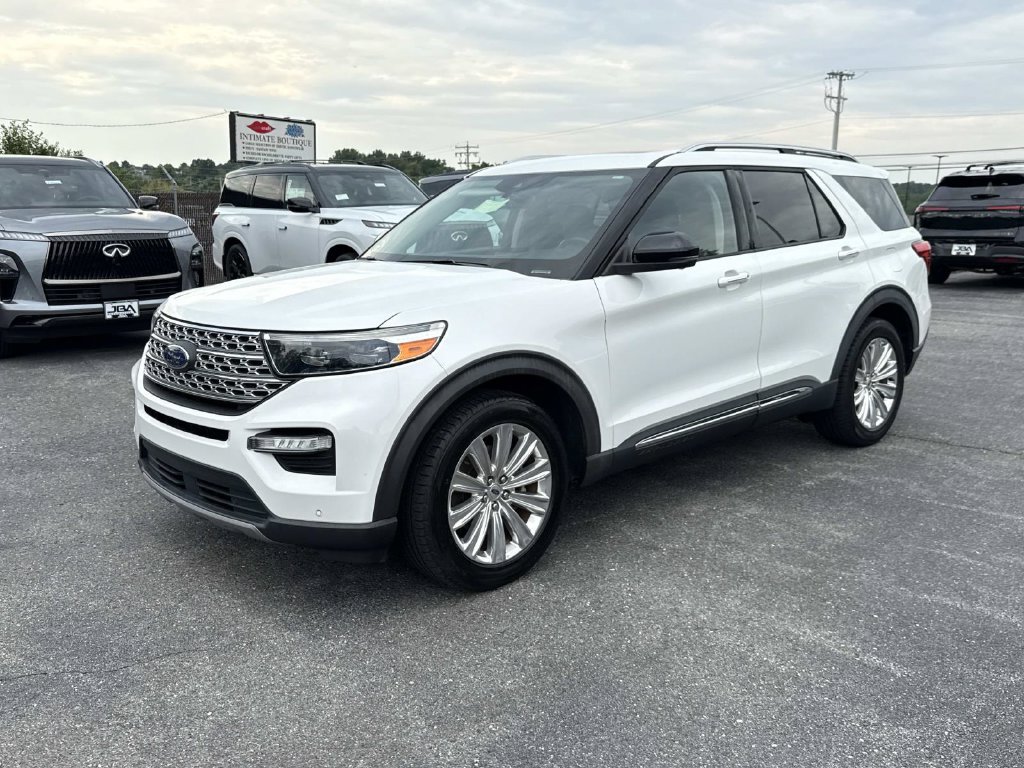 Used 2020 Ford Explorer Limited w/ Class III Trailer Tow Package RWD image 24