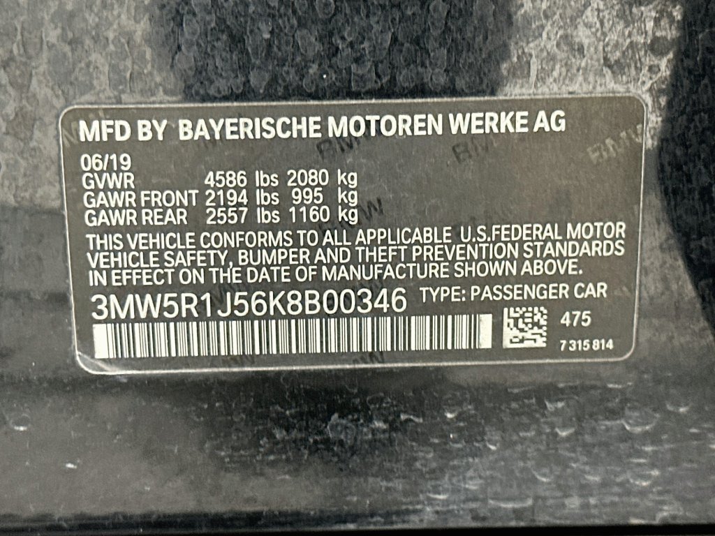 Used 2019 BMW 330i Sedan w/ Premium Package RWD image 33