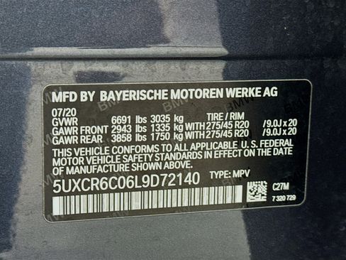 Used 2020 BMW X5 xDrive40i w/ Premium Package AWD/4WD image 34