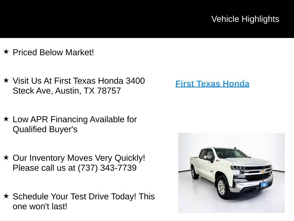 Used 2021 Chevrolet Silverado 1500 LT AWD/4WD image 10