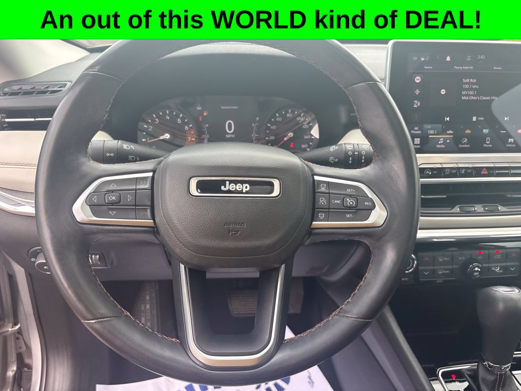 Certified 2022 Jeep Compass Limited w/ Sun and Sound Group AWD/4WD image 17
