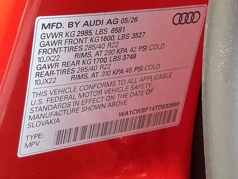 New 2026 Audi SQ8 Prestige AWD/4WD image 22