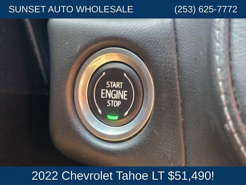 Used 2022 Chevrolet Tahoe LT AWD/4WD image 34