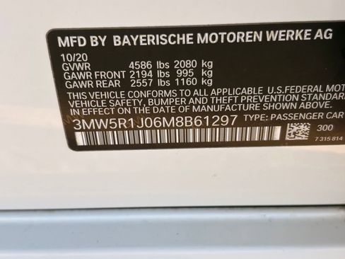 Used 2021 BMW 330i Sedan w/ Convenience Package RWD image 31
