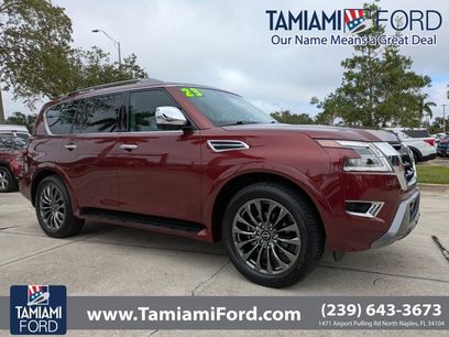 Used 2023 Nissan Armada Platinum w/ Cargo Package