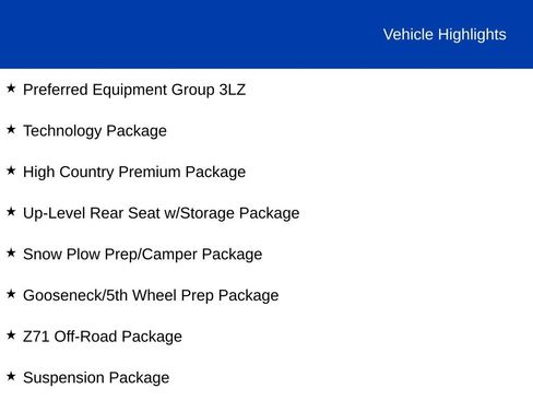 Used 2024 Chevrolet Silverado 2500 High Country w/ High Country Premium Package AWD/4WD image 2
