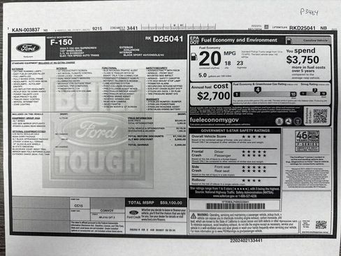 Certified 2024 Ford F150 XLT w/ Equipment Group 302A MID AWD/4WD image 31