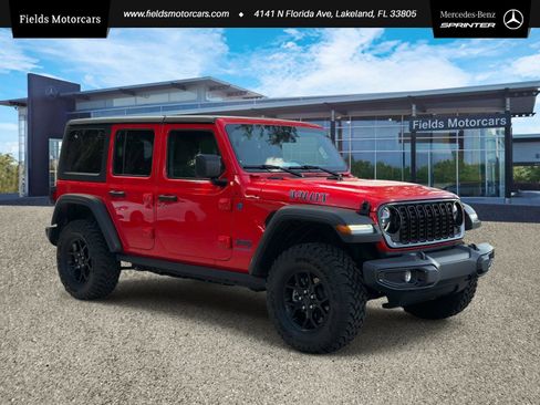 Used 2025 Jeep Wrangler Unlimited Sport S 4xe AWD/4WD image 1