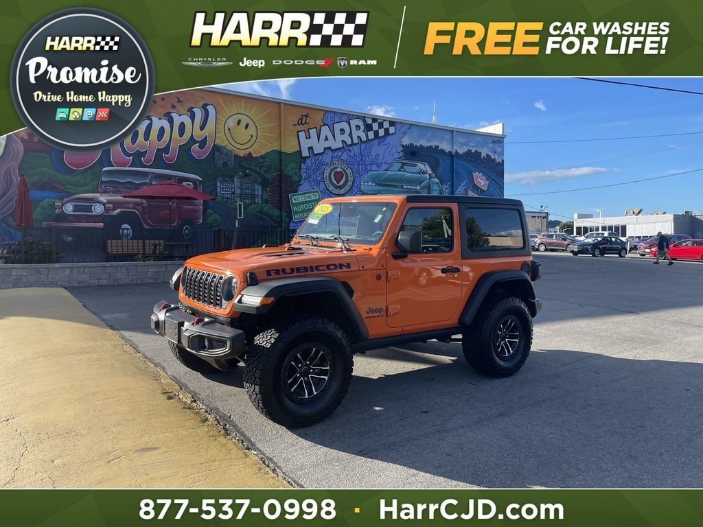 Used 2025 Jeep Wrangler Rubicon w/ Xtreme 35 Tire Package AWD/4WD image 1