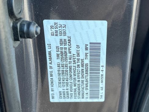 Used 2020 Honda Odyssey EX-L image 58