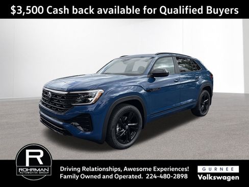 New 2026 Volkswagen Atlas Cross Sport SEL R-Line AWD/4WD image 1