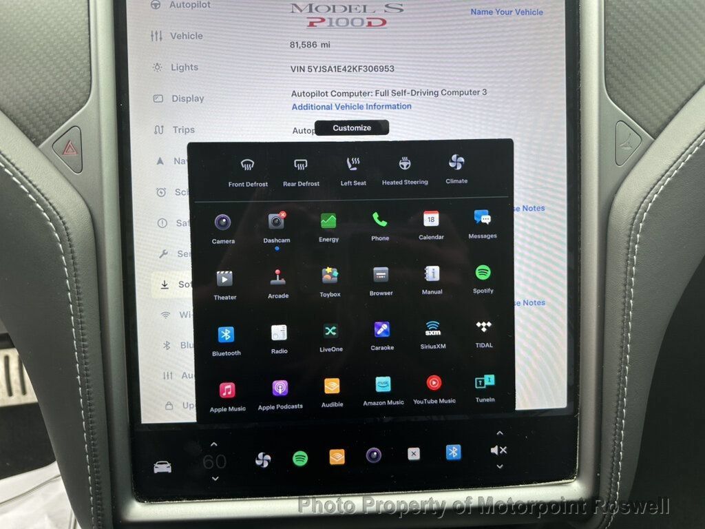 Used 2019 Tesla Model S P100D AWD/4WD image 15