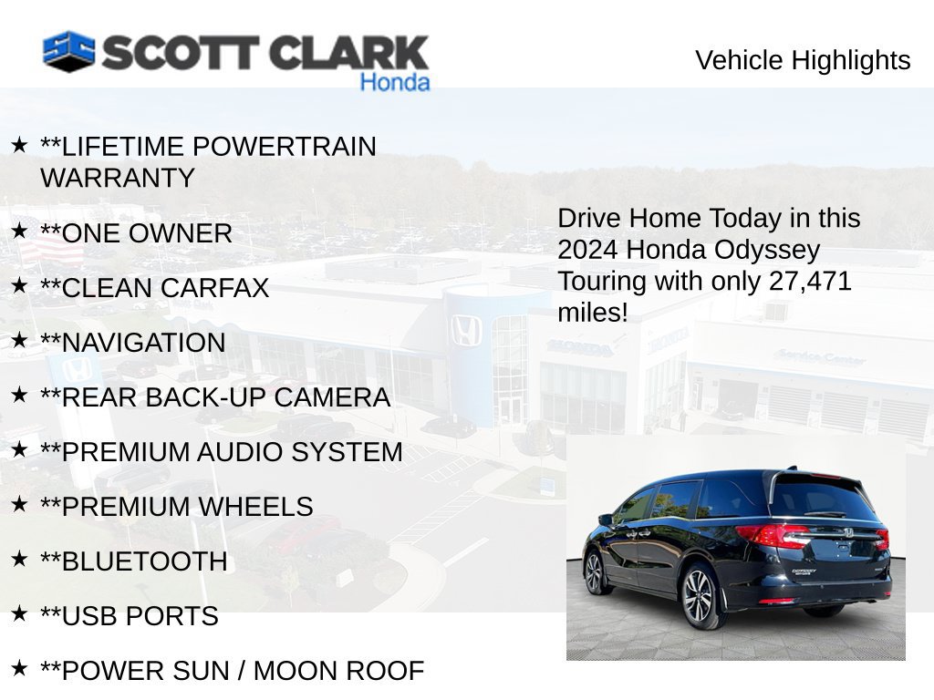 Used 2024 Honda Odyssey Touring image 11